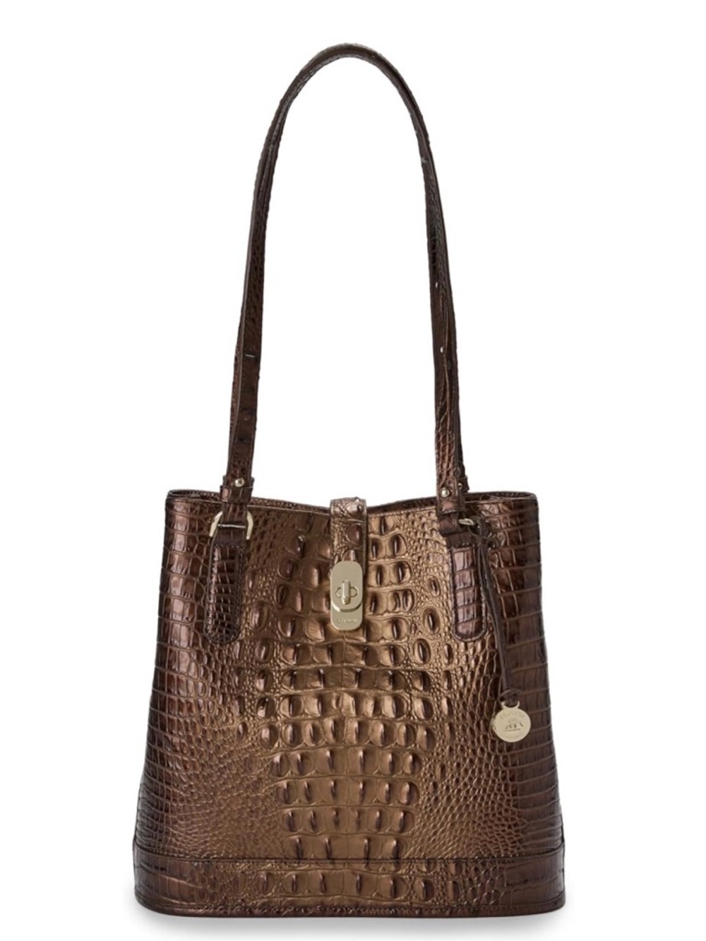 BRAHMIN FIORA Ganache Ombré Melbourne Bucket Bag NWT - Picture 10 of 17